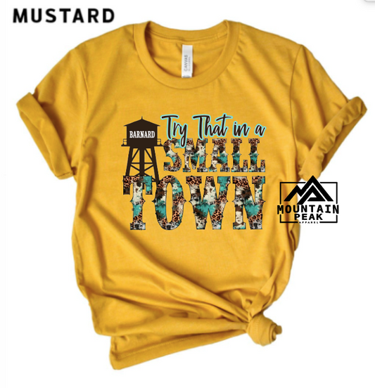 Try That in a Small Town- Water Tower