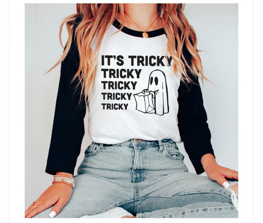 Tricky Tricky Tricky Tricky (3/4 raglan sleeve)
