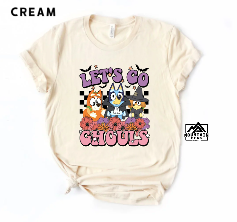 Let's Go Ghouls Blue and Friends