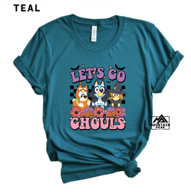 Let's Go Ghouls Blue and Friends