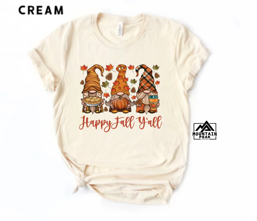 Happy Fall Y'll Gnomes