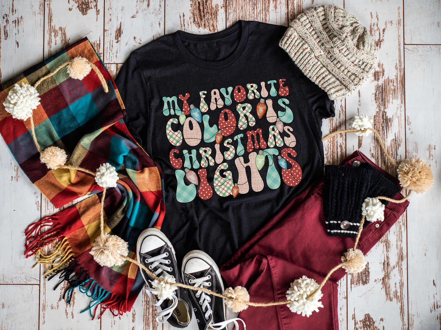My Favorite Color is Christmas Lights