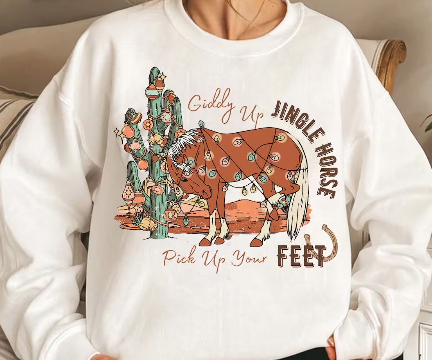 Giddy Up Jingle Horse