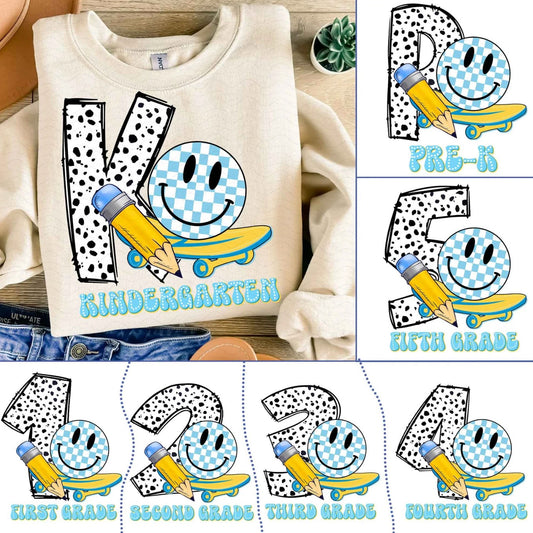 Smiley Skateboard Grades | Grades | School