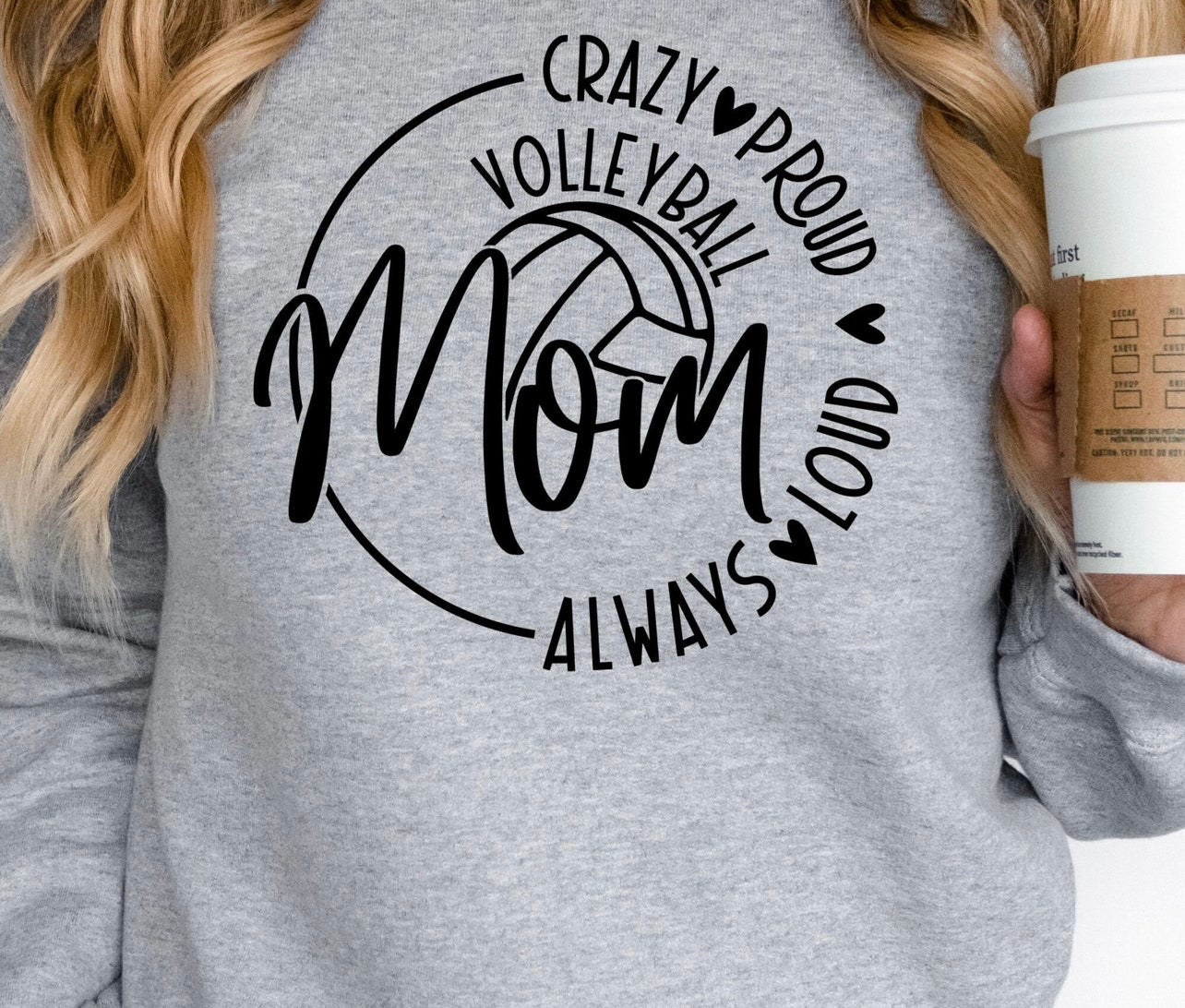 Crazy Loud Always Proud Mom | Volleyball | Sports