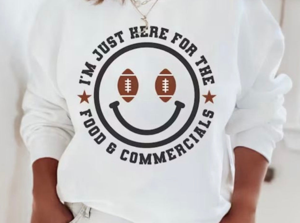 Just here for the snacks & commercials | Football | Sports
