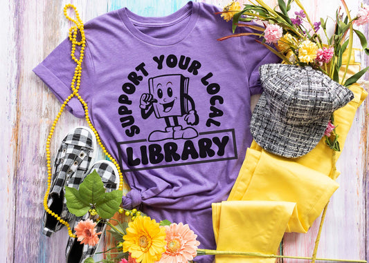 Support Your Local Library | Library | School
