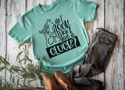 Do I look like I give a cluck?