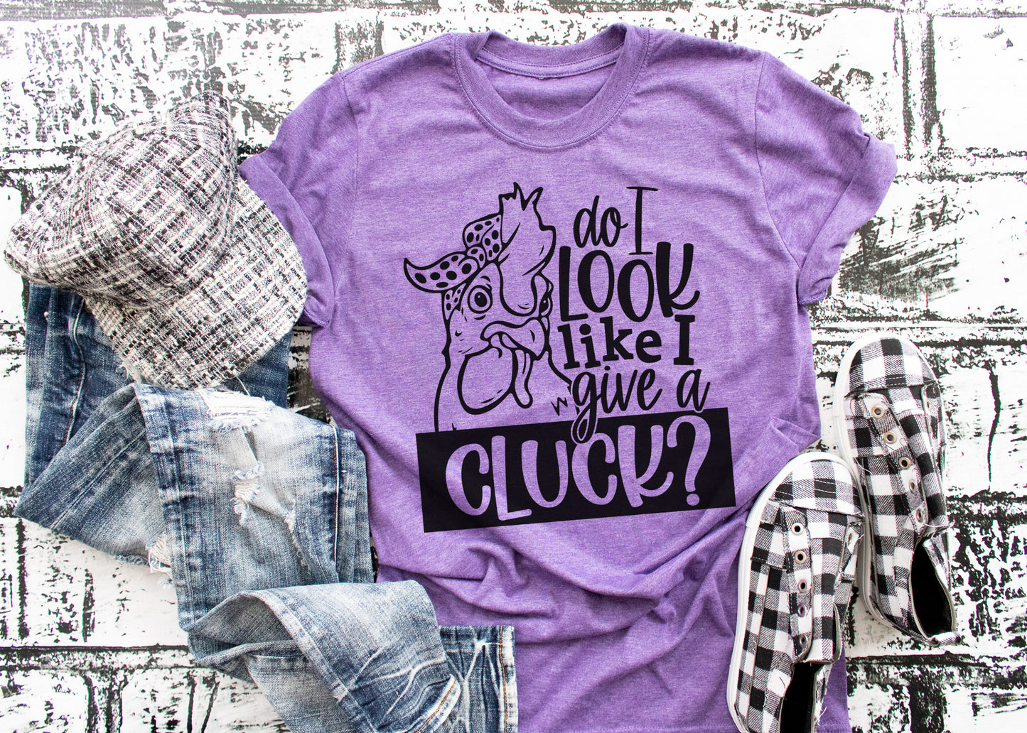 Do I look like I give a cluck?