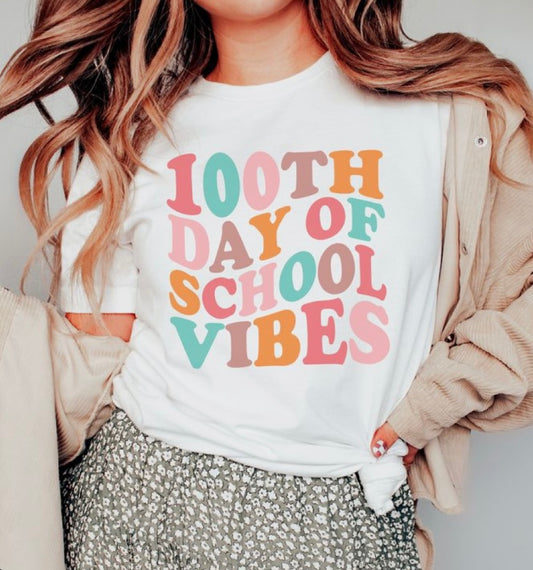 100th Day of School Vibes | 100th Day of School | School |