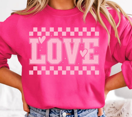 Checkered Love | Valentines | Holidays