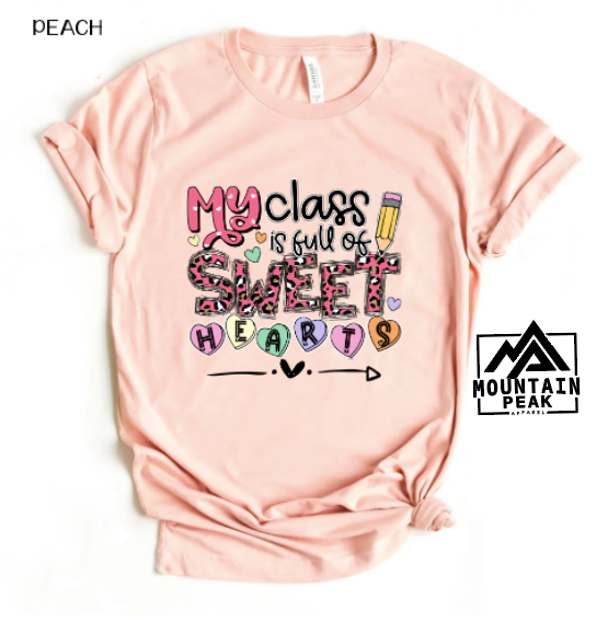 My class is full of sweathearts | Valentines