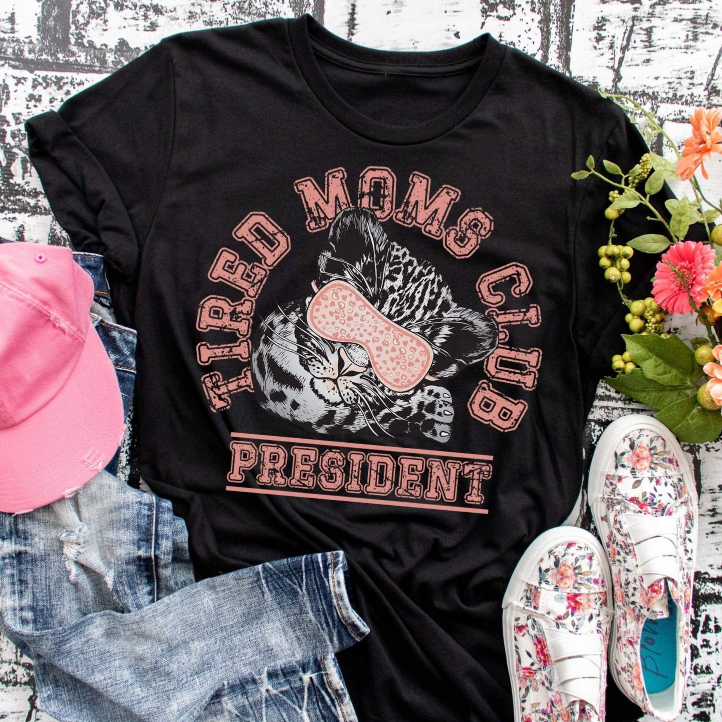 Tired mom club President | Humor | AND everything in between