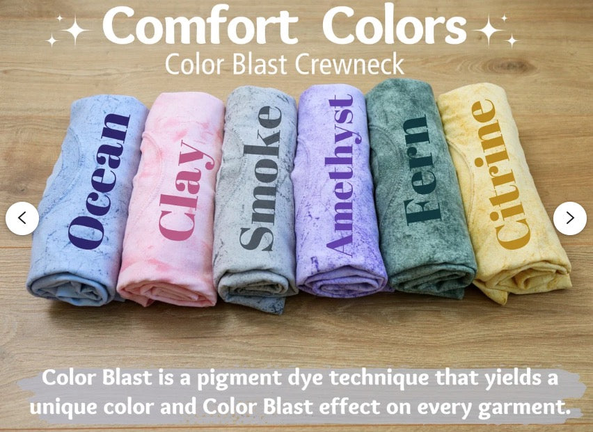Comfort Color Sweatshirt BLANK