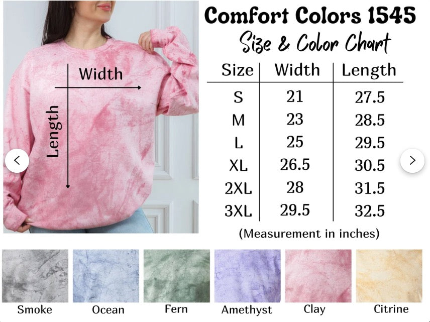 Comfort Color Sweatshirt BLANK