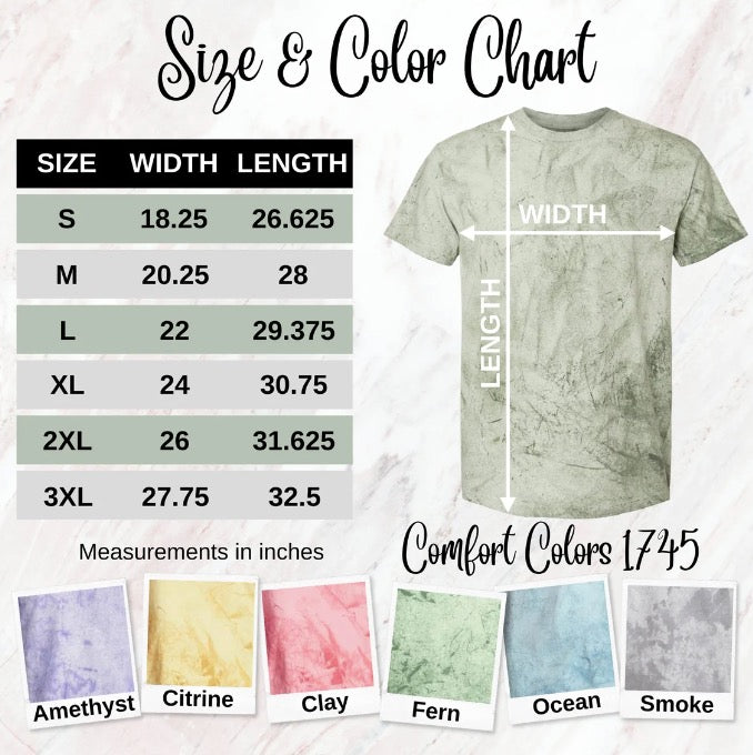 Comfort Colors Short Sleeve Tee BLANK
