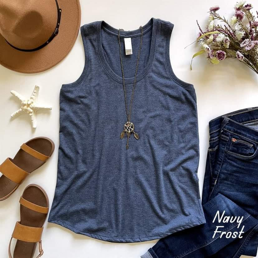 Women’s Perfect Tri Racerback Tank | Blank Apparel