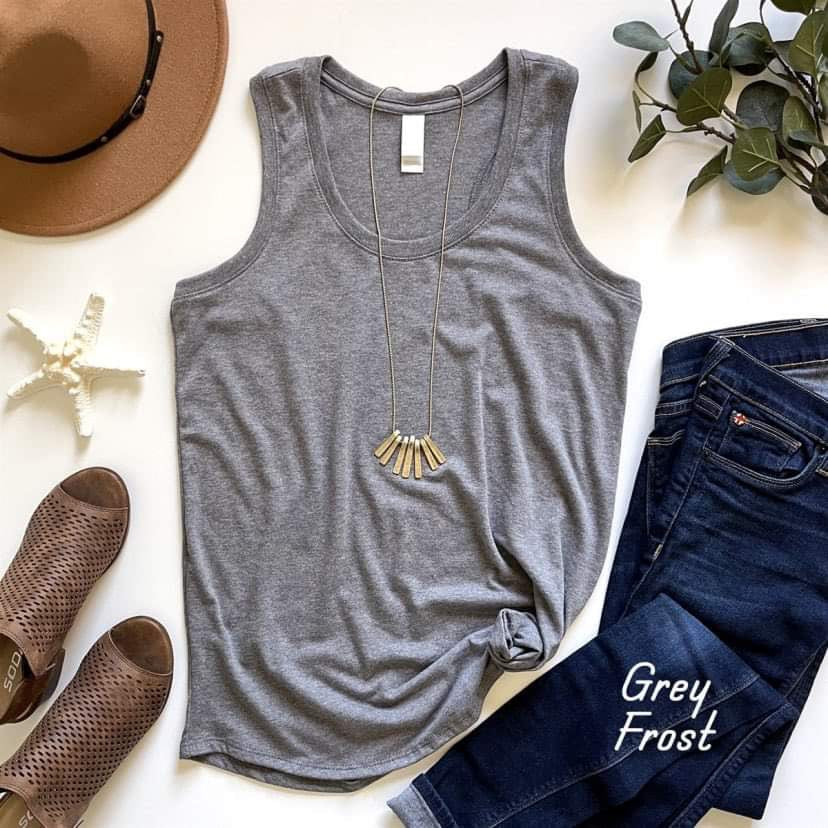 Women’s Perfect Tri Racerback Tank | Blank Apparel