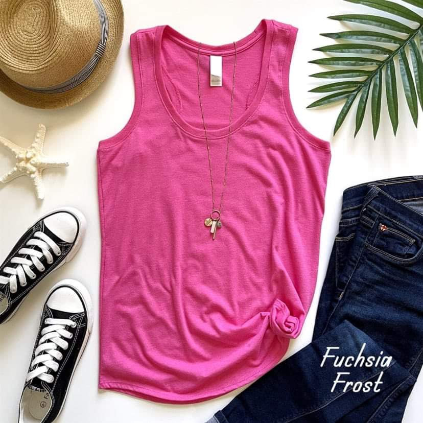 Women’s Perfect Tri Racerback Tank | Blank Apparel