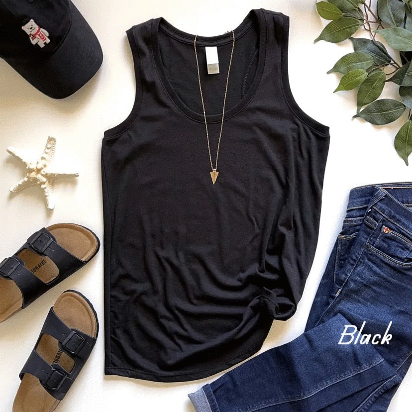 Women’s Perfect Tri Racerback Tank | Blank Apparel