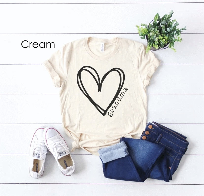 Big Heart w/ name | Mothers/Moms |Holiday