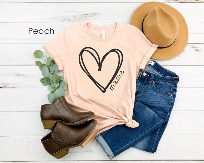 Big Heart w/ name | Mothers/Moms |Holiday