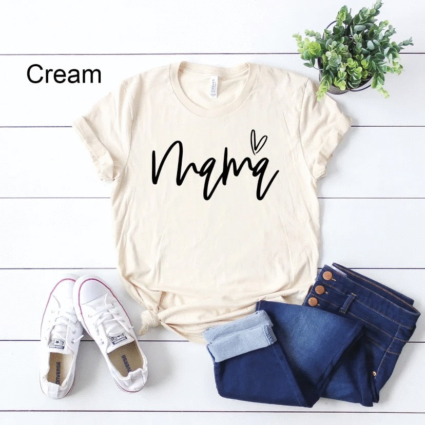 Small Heart w/ name | Mothers/Moms |Holiday
