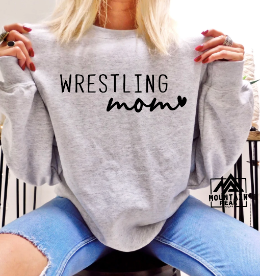 Wrestling hot sale mom shirts
