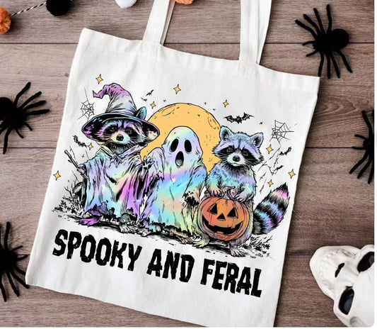 Spooky & Feral Bag |  Halloween | Holiday