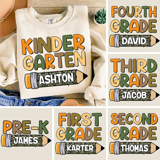 Camo Pencil Grades | Grades | School