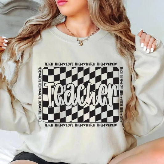 Checkered Teacher | Teacher | School