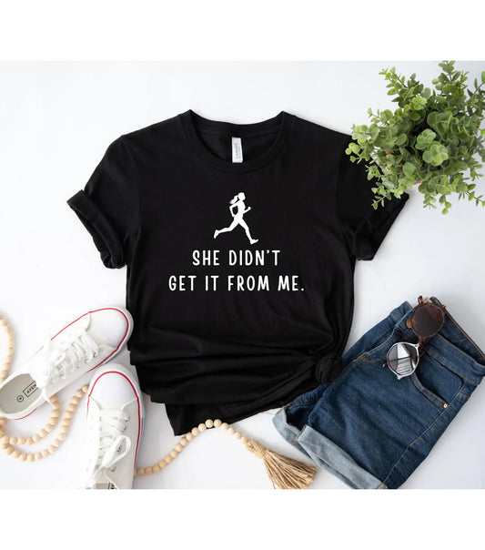 She didn’t get it from me | Run/Lift | Sports