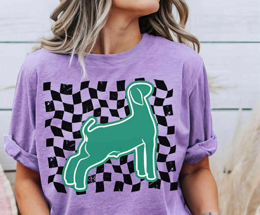 Checkered Goat | Fair | Western/Farm/Country