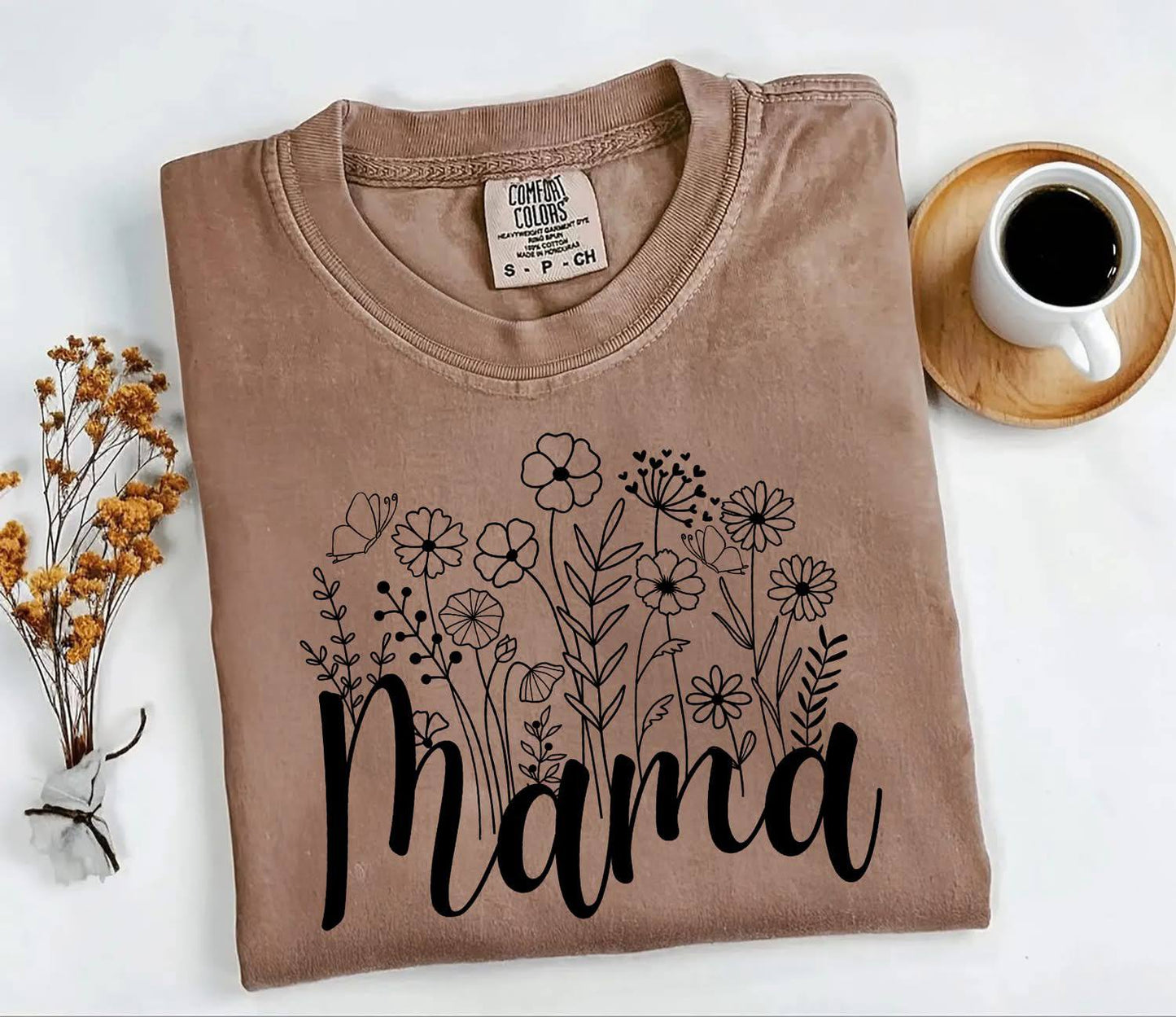 Mama w/ Flowers | Mothers/Mom | Holiday