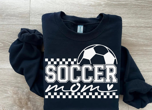 Soccer Mom-checkered  | Soccer | Sports