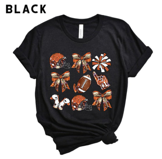 Football Cheer Bow #1 Fan | Football | Sports