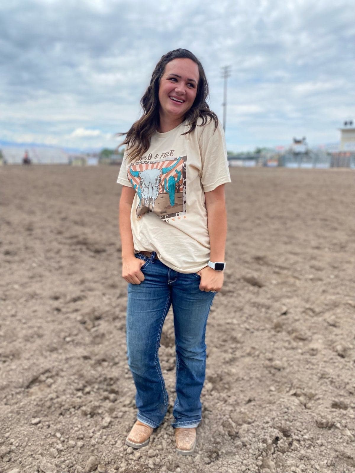 Wild and Free Bulll Skull | Western