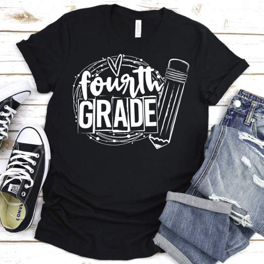 4th Grade with Pencil