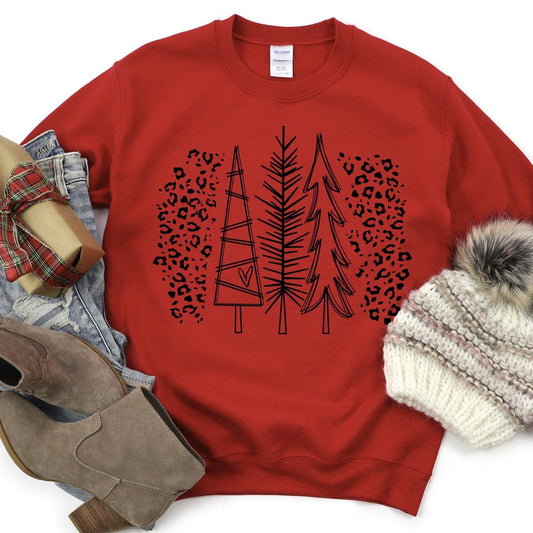 x3 Christmas Tree Cheetah