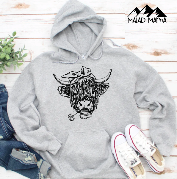 HIGHLAND COW Hoodie