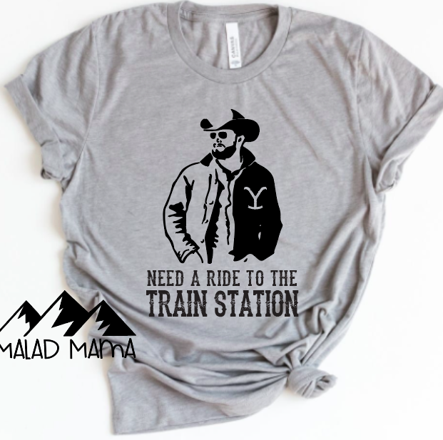 Take a ride to the train station | Yellowstone