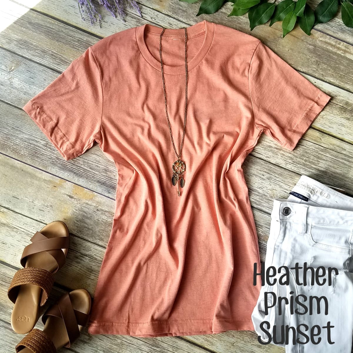 Short Sleeve Crew Basic T-shirt | PRISM