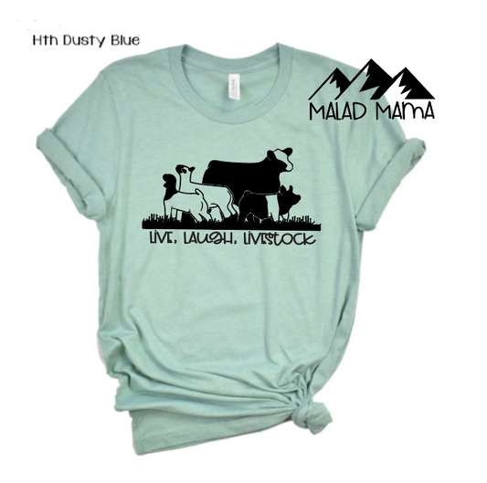 Live Laugh Livestock, Western, Country