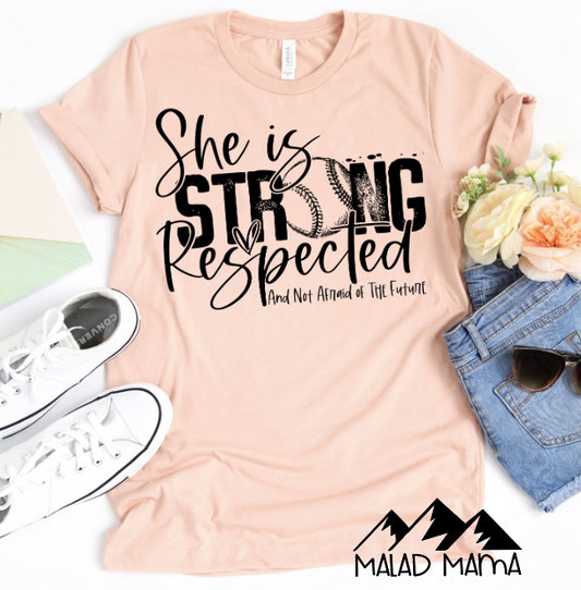 SHE IS RESPECTED | Baseball | Softball