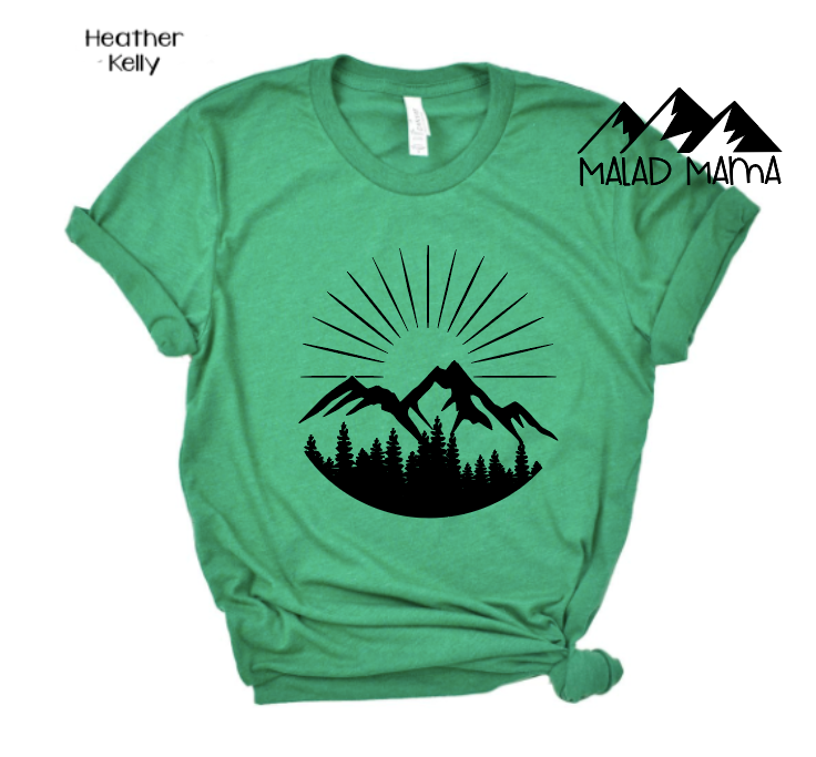 Mountain Sunset | Outdoors | No words |