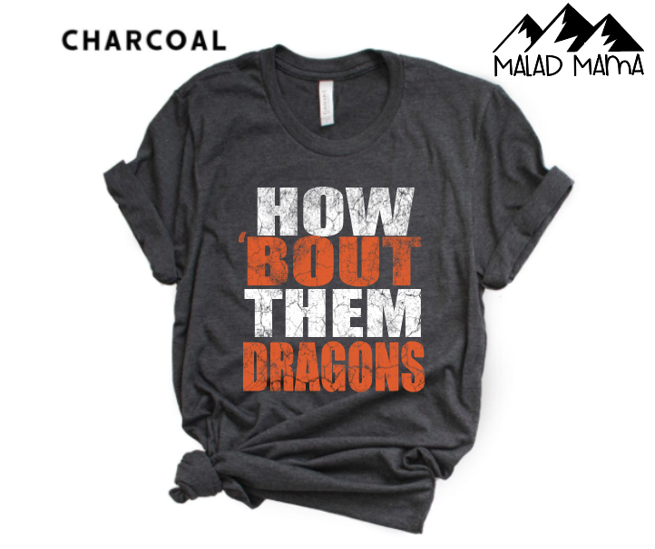 Rustic How Bout Them Dragons