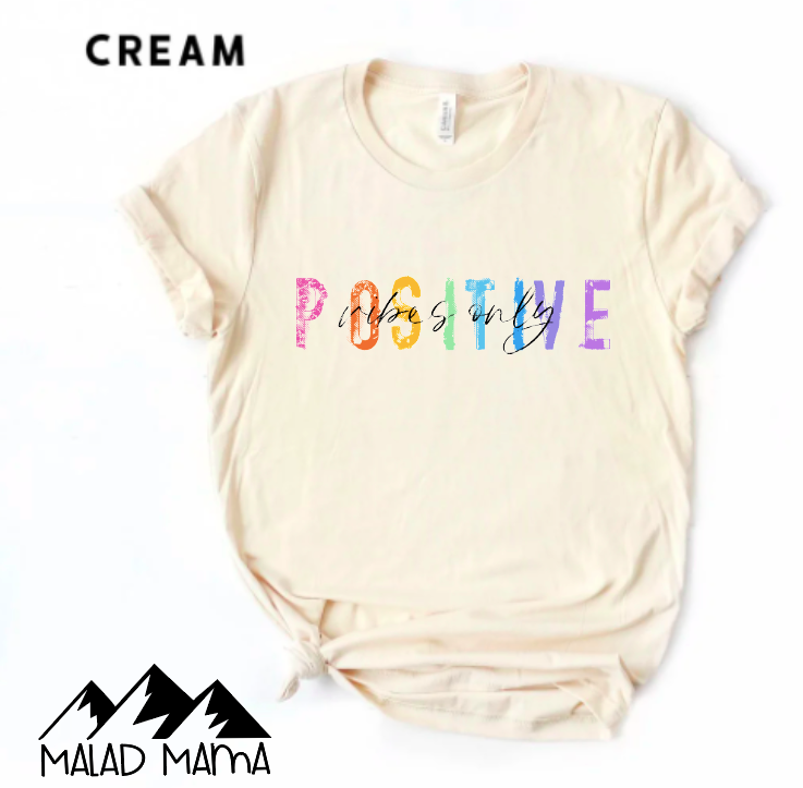 Pastel Positive Vibes Only
