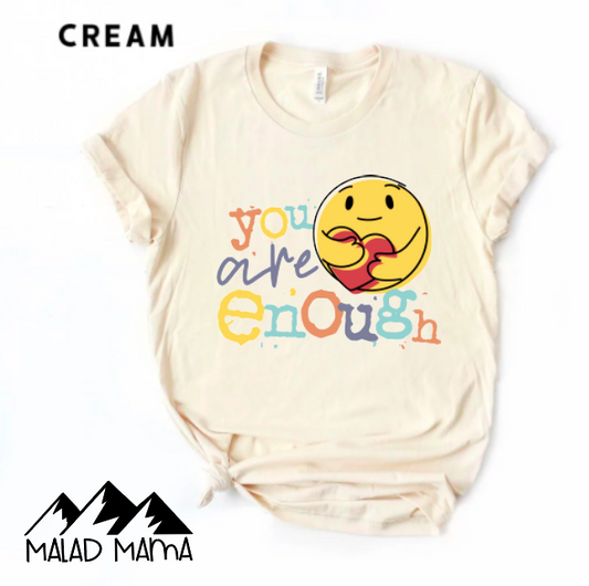 You Are Enough Smiley | Inspiration | Mental Health