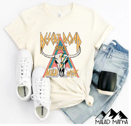 Desert Road Bull Skull | Western