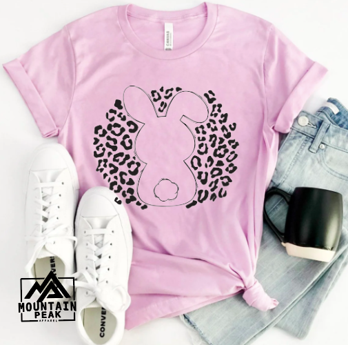 Easter Bunny in Cheetah Circle | Easter